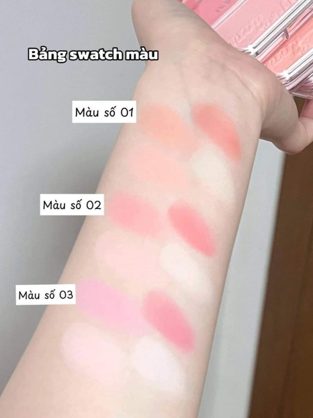 Phấn Má Hồng Judydoll 4 Ô