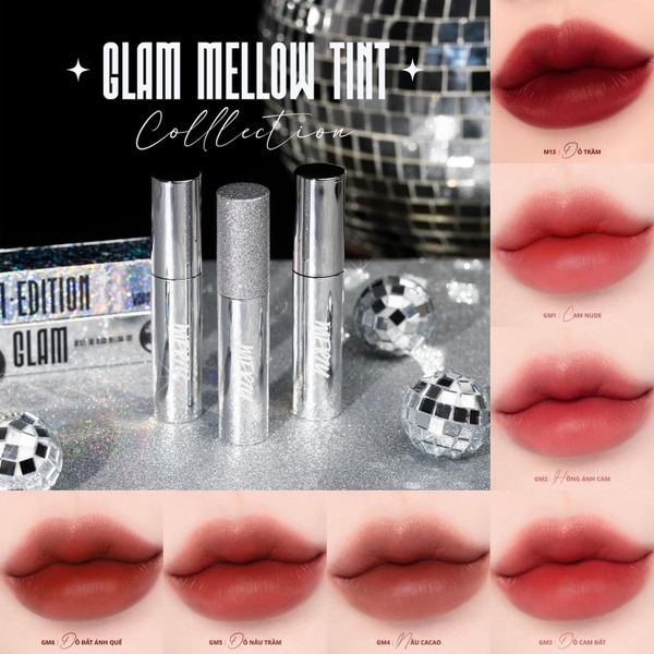 [New] Son Kem Lì Merzy The Glam Mellow Tint