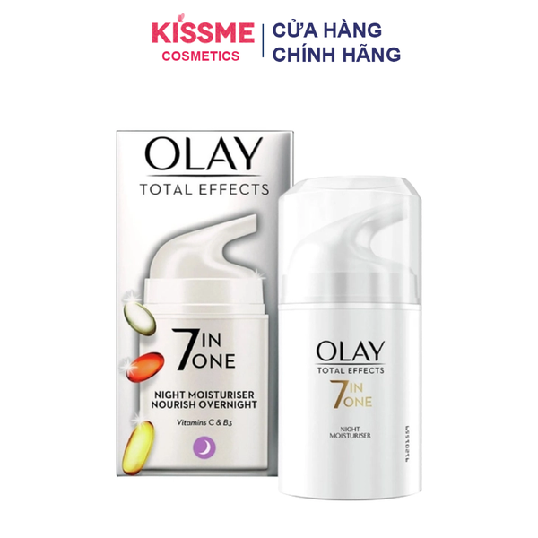 Kem Dưỡng Trắng Olay 7 in 1 Total Effects bản Anh
