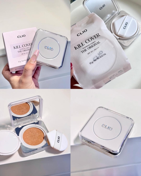 Phấn Nước Clio Kill Cover Founwear Cushion The Original SPF 50 PA+++