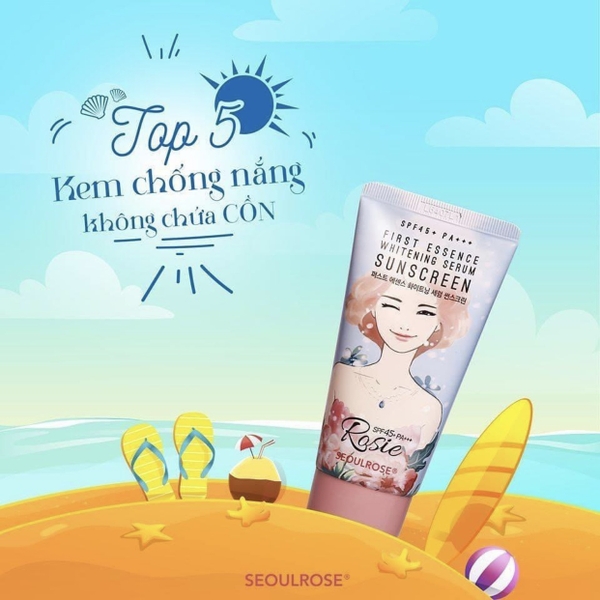 Kem Chống Nắng Rosie First Essence Whitening Serum Sunscreen