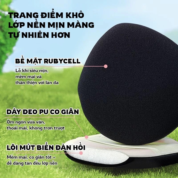 Set 8 Bông Mút AMORTALS Tự Xé PEACH FARM