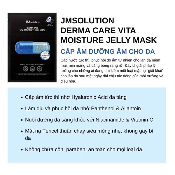 Mặt Nạ JMsolution Derma Care Vita Jelly Mask