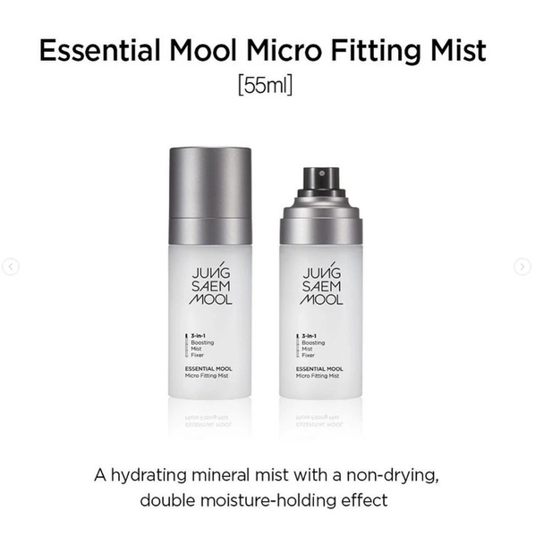 Xịt Khóa Nền Jung Saem Mool Essental Moon Fiiting Mist - 120ML - 55ML