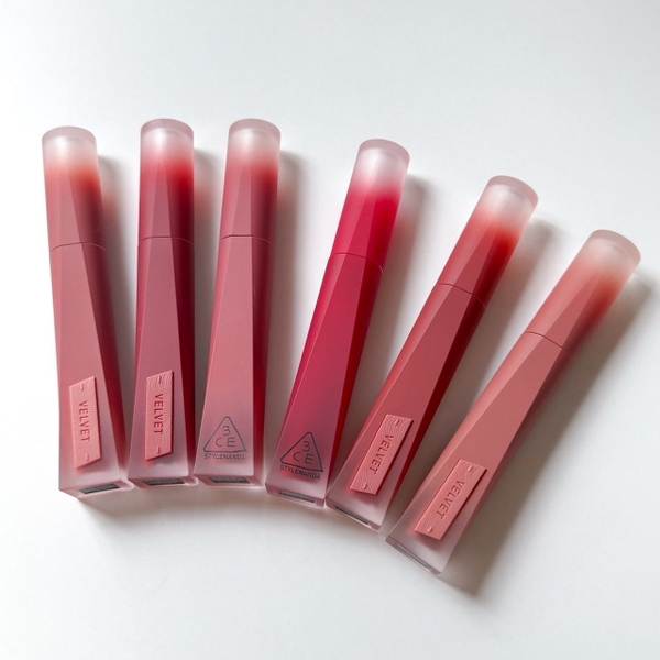 Son Kem Lì 3CE Nhung Lì Velvet Lip Tint Plush
