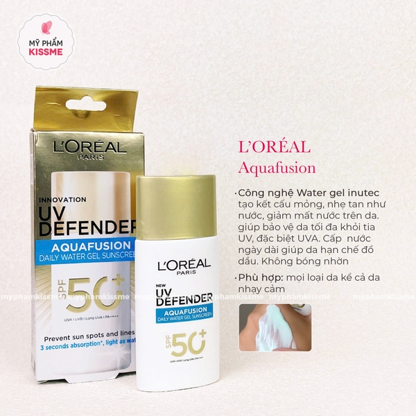 Kem Chống Nắng L'Oréal Paris UV Defender Serum SPF+ 50++++
