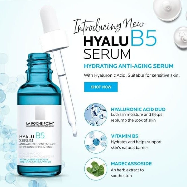 Serum phục hồi da LA ROCHE POSAY B5 10ml
