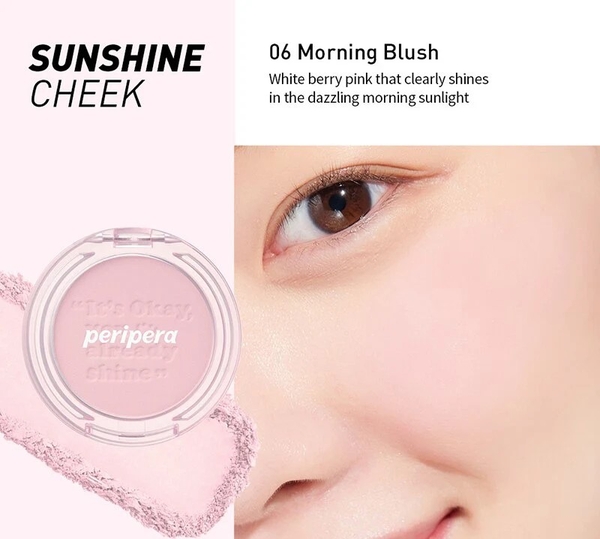 Phấn má hồng Peripera Pure Blushed Sunshine Cheek