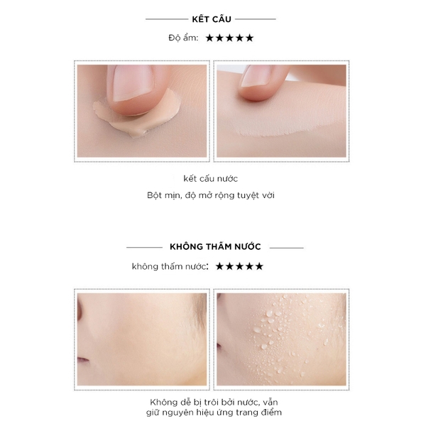 Kem nền  mỏng nhẹ, lâu trôi, che phủ tốt ARTMISS