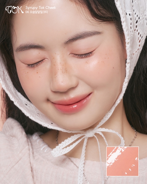 Má Hồng Kem Peripera Syrupy Tok Cheek