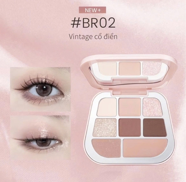 Bảng Phấn Mắt 8 Ô Focallure 8 Pan Pressed Powder Palette