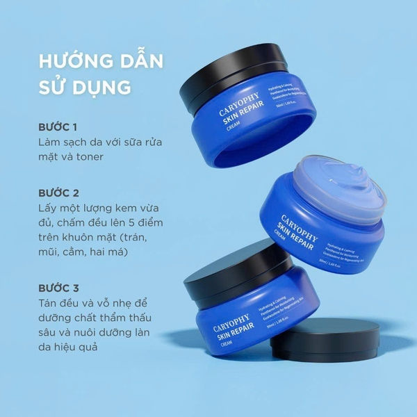 Kem Dưỡng Caryophy Skin Repair Cream 50ml