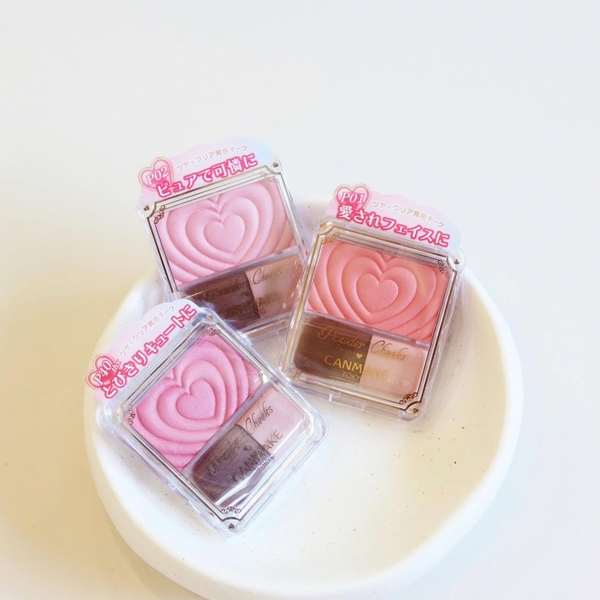 Phấn má hồng Canmake Powder Cheeks