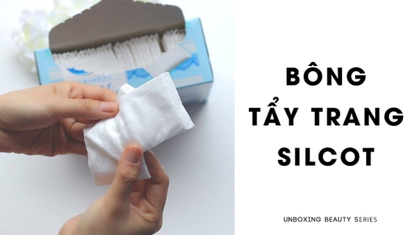 Bông Tẩy Trang Silcot Unicharm