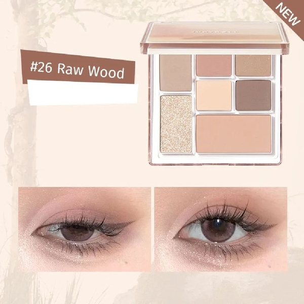 Bảng Phấn Mắt Judydoll Play Colors Eyeshadow Palette #26 Raw Wood