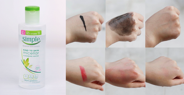 Nước tẩy trang cho da nhạy cảm Simple Kind To Skin Cleansing Micellar Water 200ml