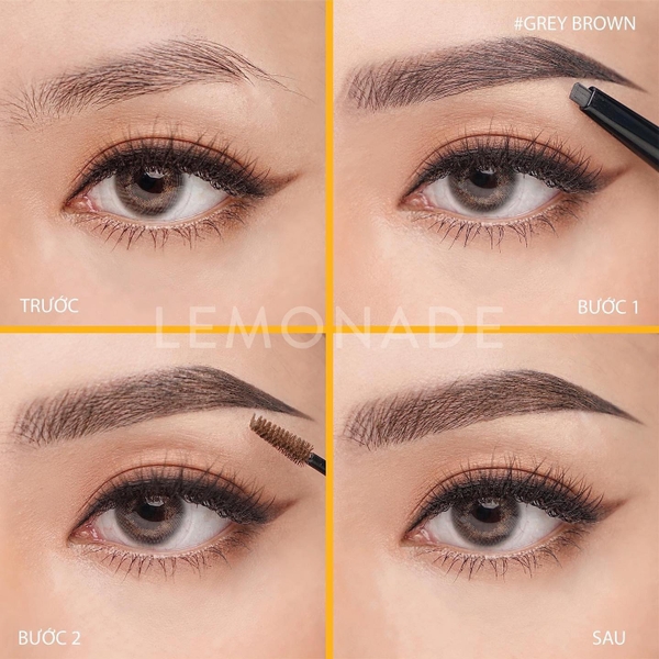 Chì Kẻ Mày Hai Đầu Lemonade Want It Got It Dual Eyebrow