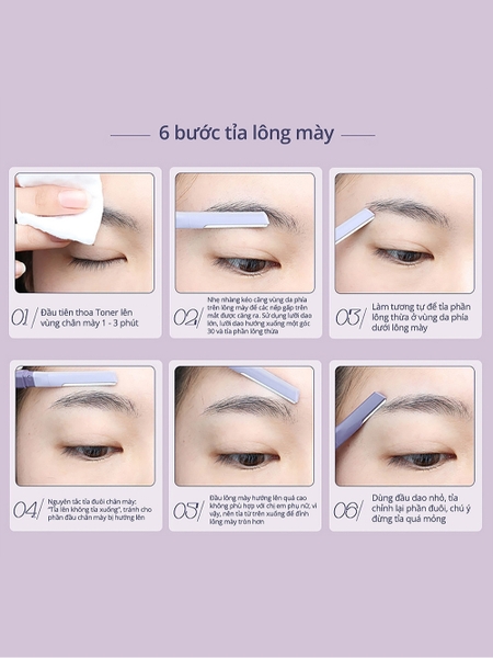 Dao cạo lông mày Amortals