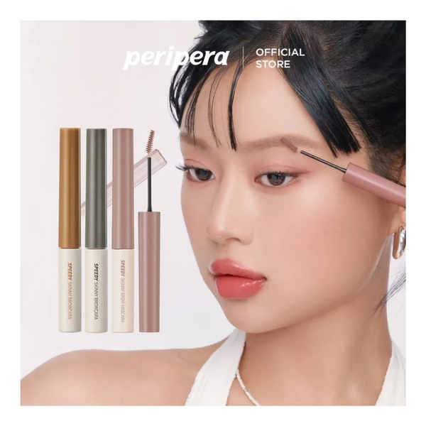 Mascara Lông Mày Peripera Speedy Skinny Brow Mascara 3g
