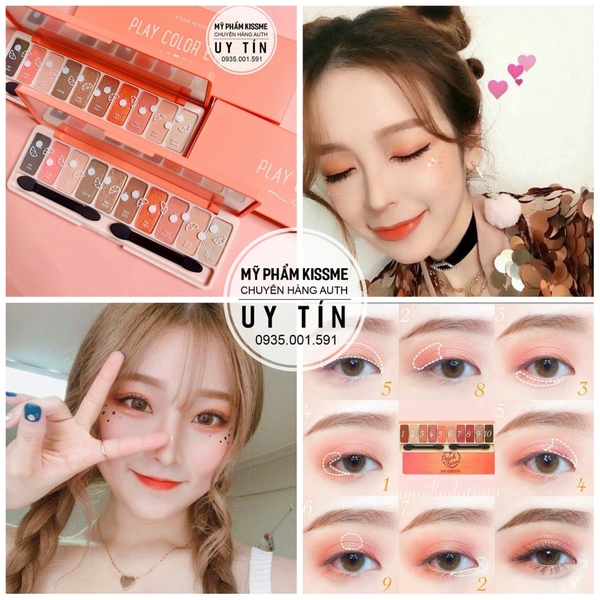 Bảng Phấn Mắt 10 Màu Etude House Play Color Eyes Juice Bar