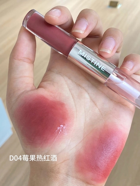 Son 2 đầu MISTINE Tipsy-lock Lip Duo