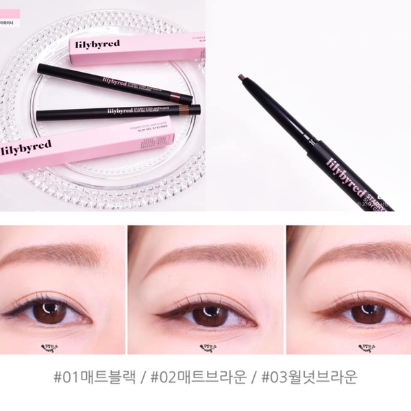 Chì Kẻ Mắt Siêu Mảnh Lilybyred Starry Eyes Am9 To Pm9 Slim Gel Eyeliner