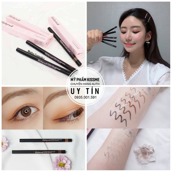 Chì Kẻ Mắt Siêu Mảnh Lilybyred Starry Eyes Am9 To Pm9 Slim Gel Eyeliner