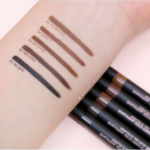 Chì Kẻ Mắt Siêu Mảnh Lilybyred Starry Eyes Am9 To Pm9 Slim Gel Eyeliner