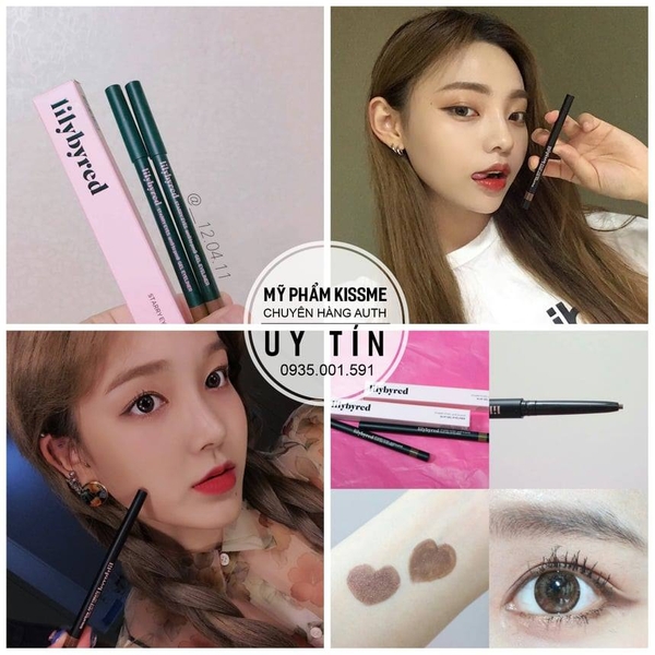 Chì Kẻ Mắt Siêu Mảnh Lilybyred Starry Eyes Am9 To Pm9 Slim Gel Eyeliner