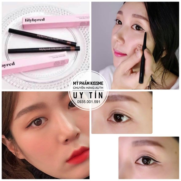Chì Kẻ Mắt Siêu Mảnh Lilybyred Starry Eyes Am9 To Pm9 Slim Gel Eyeliner