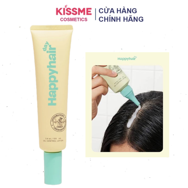 Lotion Hỗ Trợ Kiềm Dầu & Giúp Tóc Bồng Bềnh Happy Hair Day Oil Control Lotion