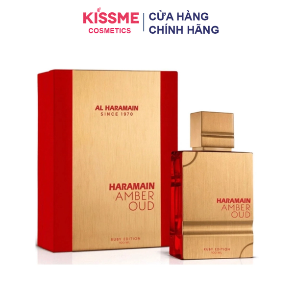 Nước hoa Haramain Amber Oud Ruby Edition