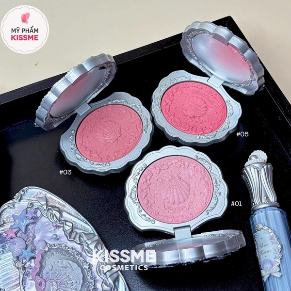 Phấn Má Hồng Flower Knows Shell 's Jewel Blush Powder