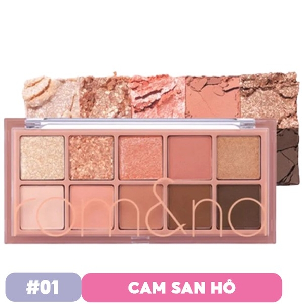 Bảng Phấn Mắt 10 Ô Romand Better Than Eye Palette