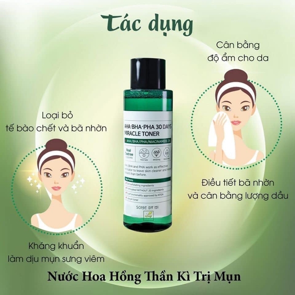 Toner Tẩy Da Chết AHA-BHA-PHA Some By Mi 30 Days Miracle Toner 150ml