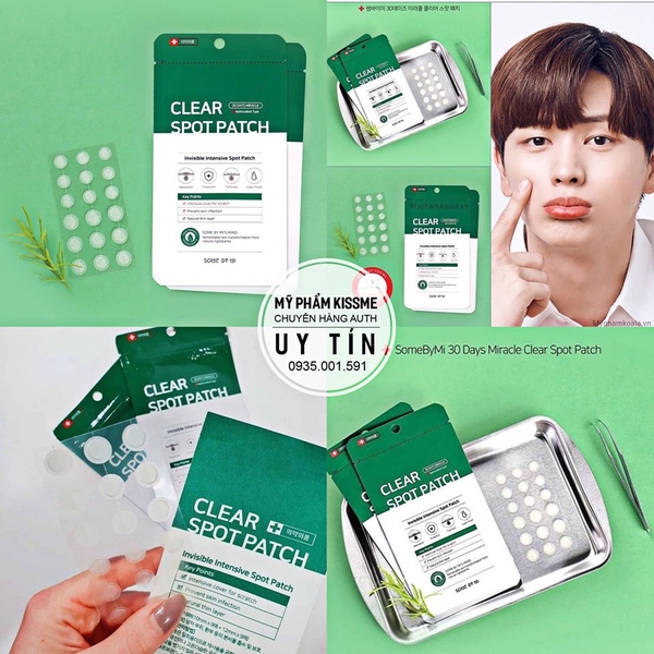 Miếng dán mụn Some By Mi Clear Spot Patch 18 miếng