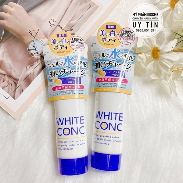 Sữa Dưỡng Thể Trắng Da Ban Đêm White Conc Watery Cream Vitamin C
