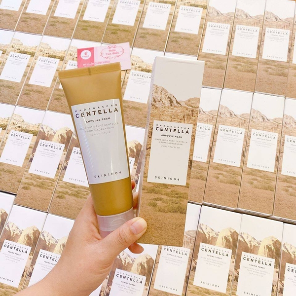 Sữa Rửa Mặt Rau má Centella Skin1004 Madagascar Ampoule Foam 125ml