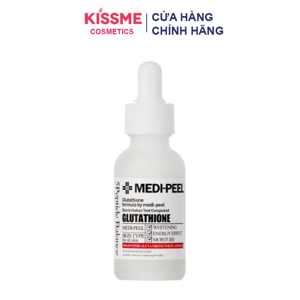 Tinh chất trắng da Medi peel Glutathione White Ampoule Serum 30ml