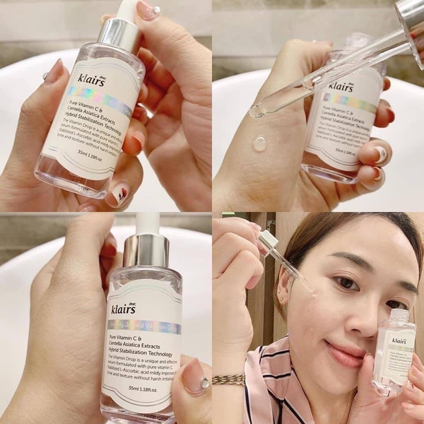 Serum dưỡng sáng mờ thâm Klairs Juiced Vitamin Drop 35ml