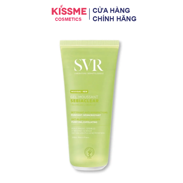 Sữa rửa mặt SVR Sebiaclear Gel Moussant 200ml-400ml