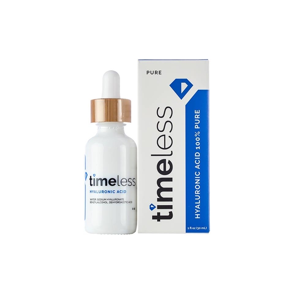 Tinh chất dưỡng ẩm, cấp nước Timeless Hyaluronic Acid 100% Pure 60ml