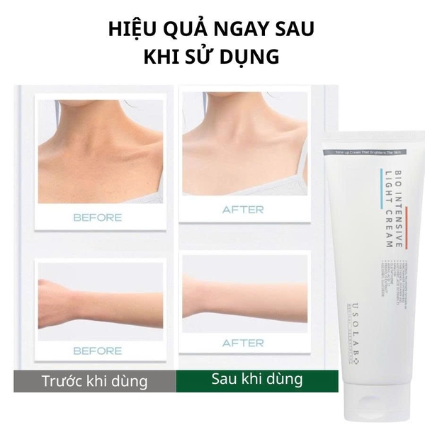 Kem dưỡng trắng body USOLAB Bio Intensive Light Cream 50ml
