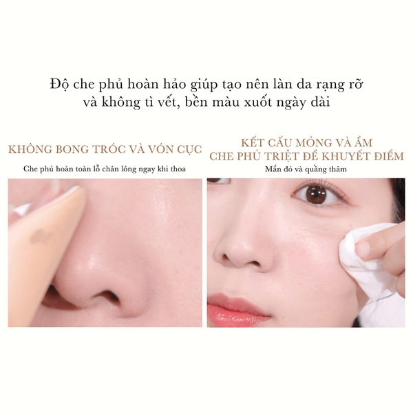 Che Khuyết Điểm Aperire Mỏng Nhẹ Lâu Trôi Daydream Cover Tip Concealer