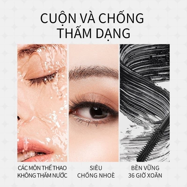Mascara ZEESEA Kháng Nước Lâu Trôi 36h