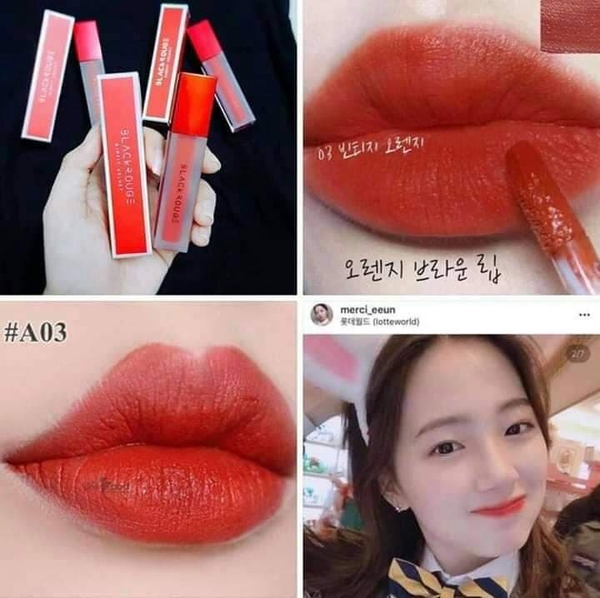 Son kem lì Black Rouge Air Fit Velvet Tint