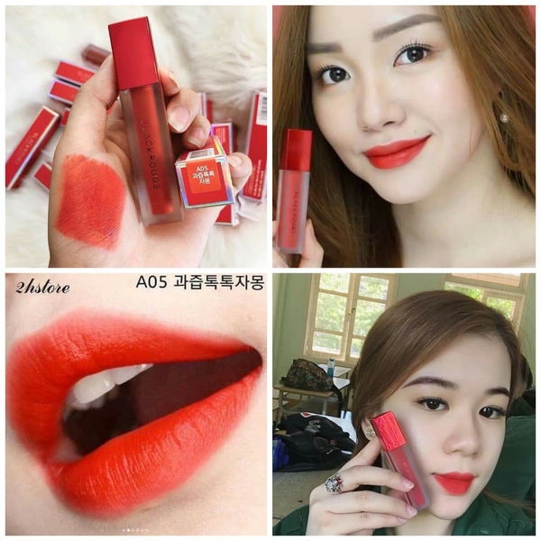 Son kem lì Black Rouge Air Fit Velvet Tint