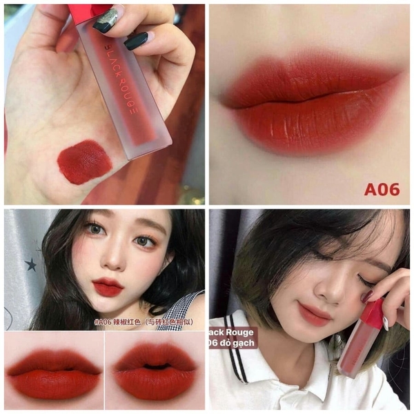 Son kem lì Black Rouge Air Fit Velvet Tint
