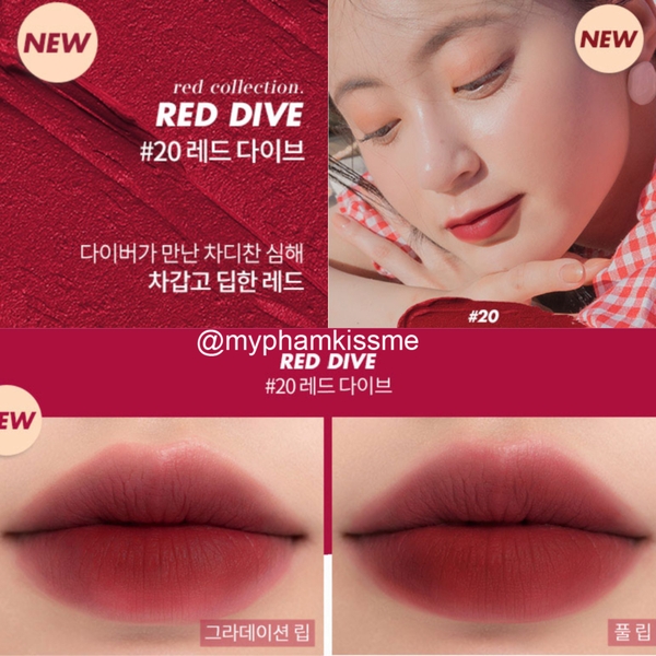 Son Thỏi Romand Zero Matte Lipstick