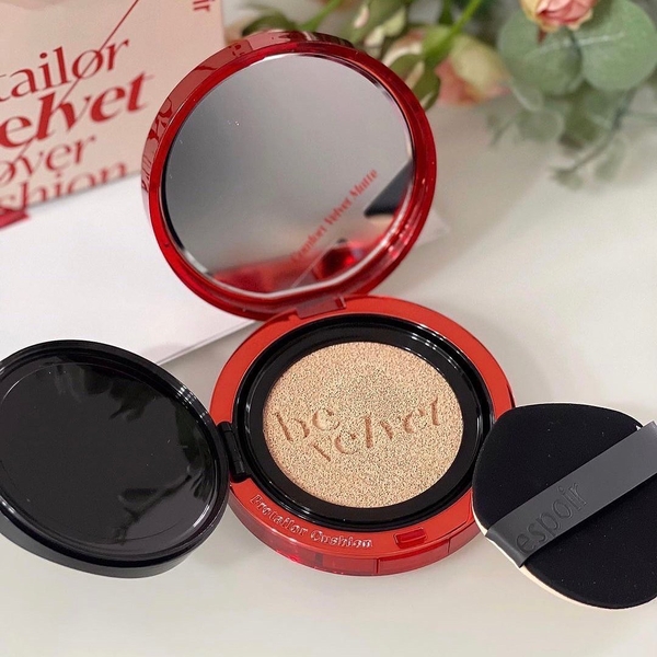 Phấn Nước Che Phủ Hoàn Hảo Espoir Pro Tailor Be Velvet Cover Cushion (Kèm 1 lõi thay thế)